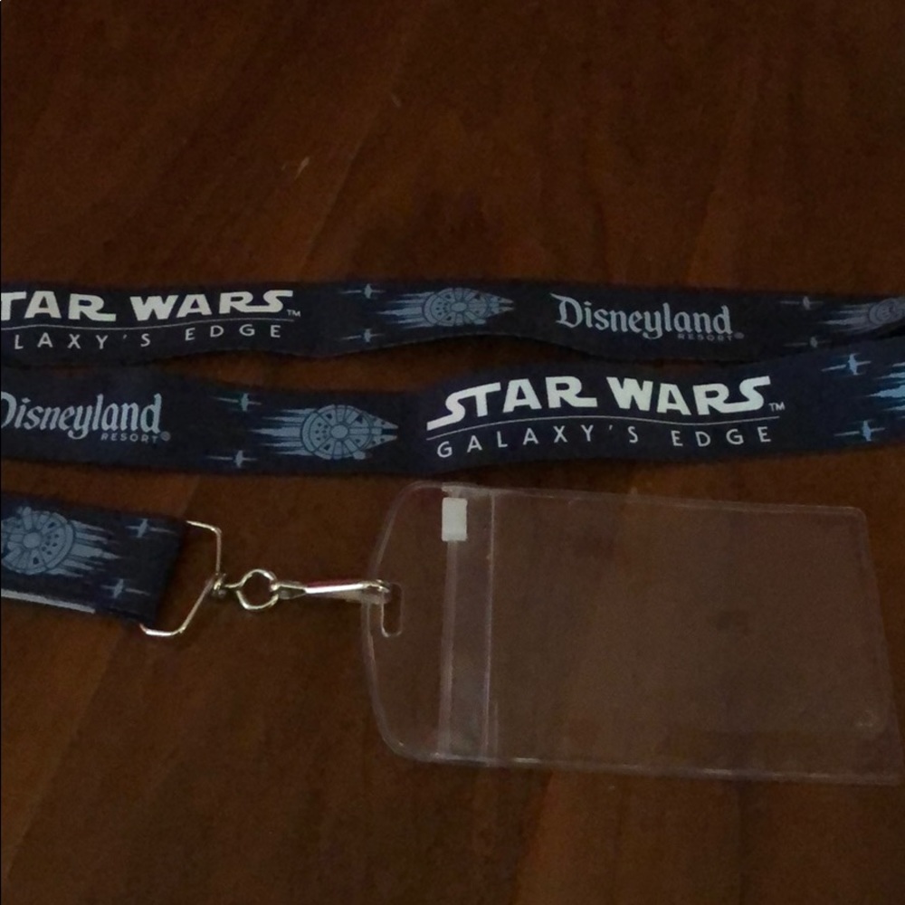 Disneyland Star Wars lanyard - used one day